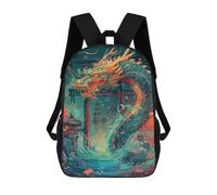 sinyumoney Sac À Dos Imprimé En 3D Pour Enfants (garçons Et Filles), Style Décontracté, Idéal Pour L'école Ou Les Voyages.
