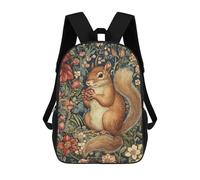 sinyumoney Sac À Dos Imprimé En 3D Pour Enfants Garden Squirrel with Berries, Sac À Dos Tendance Pour L'école, Les Voyages Et Les Loisirs 17inch, Grand Sac À Dos De Jour Pour Garçons Et Filles