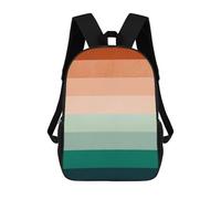 sinyumoney Sac À Dos Imprimé En 3D Pour Enfants Geometric Collage E Sac D'école Léger Et Tendance Pour Les Voyages Et Les Études 17inch