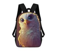 sinyumoney Sac À Dos Imprimé En 3D Pour Enfants Golden Eagle Portrait Sac À Dos Scolaire Grande Capacité Pour Les Voyages, Idéal Pour Les Garçons Du Primaire Et Du Collège 17inch