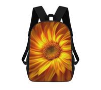 sinyumoney Sac À Dos Imprimé En 3D Pour Enfants Golden Sunflower Close-Up, Sac À Dos Tendance Pour L'école, Les Voyages Et Les Loisirs 17inch, Grand Sac À Dos De Jour Pour Garçons Et Filles
