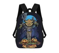 sinyumoney Sac À Dos Imprimé En 3D Pour Enfants Halloween Pumpkins, Sac À Dos Tendance Pour L'école, Les Voyages Et Les Loisirs, Grand Sac À Dos Pour Garçons Et Filles 17inch