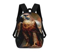 sinyumoney Sac À Dos Imprimé En 3D Pour Enfants Hawk Sac D'école Léger Et Tendance Pour Les Voyages Et Les Études 17inch