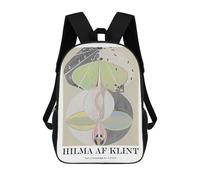sinyumoney Sac À Dos Imprimé En 3D Pour Enfants Hilma Af Klint Tree of Knowledge, Sac À Dos Tendance Pour L'école, Les Voyages Et Les Loisirs 17inch, Grand Sac À Dos De Jour Pour Garçons Et Filles