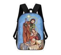sinyumoney Sac À Dos Imprimé En 3D Pour Enfants Jesus, Sac À Dos Tendance Pour L'école, Les Voyages Et Les Loisirs, Grand Sac À Dos Pour Garçons Et Filles 17inch