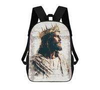 sinyumoney Sac À Dos Imprimé En 3D Pour Enfants King of Kings Sac D'école Léger Et Tendance Pour Les Voyages Et Les Études 17inch