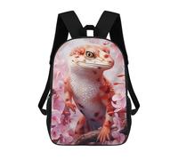 sinyumoney Sac À Dos Imprimé En 3D Pour Enfants Leopard Gecko Watercolor, Sac À Dos Tendance Pour L'école, Les Voyages Et Les Loisirs, Grand Sac À Dos Pour Garçons Et Filles 17inch