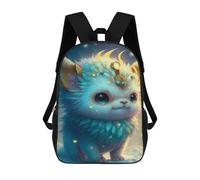 sinyumoney Sac À Dos Imprimé En 3D Pour Enfants Magical Fantasy Creature Plush Toy, Sac À Dos Tendance Pour L'école, Les Voyages Et Les Loisirs 17inch, Grand Sac À Dos De Jour Pour Garçons Et Filles