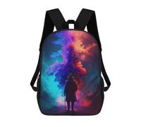 sinyumoney Sac À Dos Imprimé En 3D Pour Enfants Magical Pathway Sac À Dos Scolaire Grande Capacité Pour Les Voyages, Idéal Pour Les Garçons Du Primaire Et Du Collège 17inch