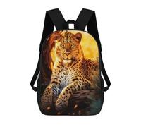 sinyumoney Sac À Dos Imprimé En 3D Pour Enfants Majestic Leopard, Sac À Dos Tendance Pour L'école, Les Voyages Et Les Loisirs, Grand Sac À Dos Pour Garçons Et Filles 17inch