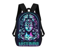 sinyumoney Sac À Dos Imprimé En 3D Pour Enfants Mastermind Fantasy Sac D'école Léger Et Tendance Pour Les Voyages Et Les Études 17inch