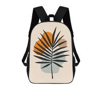 sinyumoney Sac À Dos Imprimé En 3D Pour Enfants Minimalist Floral A43 Sac À Dos Scolaire Grande Capacité Pour Les Voyages, Idéal Pour Les Garçons Du Primaire Et Du Collège 17inch