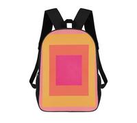 sinyumoney Sac À Dos Imprimé En 3D Pour Enfants Modern Collage J, Sac À Dos Tendance Pour L'école, Les Voyages Et Les Loisirs, Grand Sac À Dos Pour Garçons Et Filles 17inch