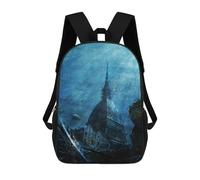 sinyumoney Sac À Dos Imprimé En 3D Pour Enfants Mole View Texture, Sac À Dos Tendance Pour L'école, Les Voyages Et Les Loisirs, Grand Sac À Dos Pour Garçons Et Filles 17inch