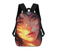 sinyumoney Sac À Dos Imprimé En 3D Pour Enfants Neon Dreamscape -5 Sac À Dos Scolaire Grande Capacité Pour Les Voyages, Idéal Pour Les Garçons Du Primaire Et Du Collège 17inch