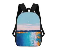 sinyumoney Sac À Dos Imprimé En 3D Pour Enfants Ocean of Colors Sacs À Dos De Jour, Cartable, Sac À Dos Tendance, Sacs À Dos Décontractés Pour Écoliers Et Écolières 17inch