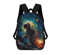 sinyumoney Sac À Dos Imprimé En 3D Pour Enfants Only The Stars To Guide Sacs À Dos De Jour, Cartable, Sac À Dos Tendance, Sacs À Dos Décontractés Pour Écoliers Et Écolières 17inch