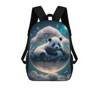 sinyumoney Sac À Dos Imprimé En 3D Pour Enfants Panda Dreamscape Sac À Dos Scolaire Grande Capacité Pour Les Voyages, Idéal Pour Les Garçons Du Primaire Et Du Collège 17inch
