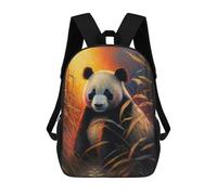 sinyumoney Sac À Dos Imprimé En 3D Pour Enfants Panda in Bamboo Grove Sac D'école Léger Et Tendance Pour Les Voyages Et Les Études 17inch