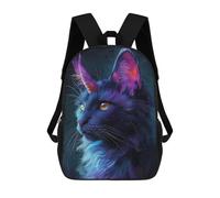 sinyumoney Sac À Dos Imprimé En 3D Pour Enfants Purple Space Cat Sacs À Dos De Jour, Cartable, Sac À Dos Tendance, Sacs À Dos Décontractés Pour Écoliers Et Écolières 17inch
