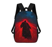 sinyumoney Sac À Dos Imprimé En 3D Pour Enfants Silhouette in Red Light, Sac À Dos Tendance Pour L'école, Les Voyages Et Les Loisirs, Grand Sac À Dos Pour Garçons Et Filles 17inch