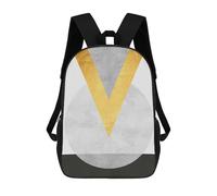 sinyumoney Sac À Dos Imprimé En 3D Pour Enfants Simple Art III, Sac À Dos Tendance Pour L'école, Les Voyages Et Les Loisirs, Grand Sac À Dos Pour Garçons Et Filles 17inch