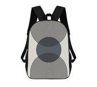 sinyumoney Sac À Dos Imprimé En 3D Pour Enfants Simplicity III Sac D'école Léger Et Tendance Pour Les Voyages Et Les Études 17inch