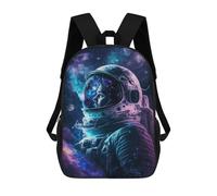 sinyumoney Sac À Dos Imprimé En 3D Pour Enfants Space Explorer Helmet Art -2, Sac À Dos Tendance Pour L'école, Les Voyages Et Les Loisirs 17inch, Grand Sac À Dos De Jour Pour Garçons Et Filles
