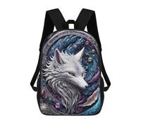 sinyumoney Sac À Dos Imprimé En 3D Pour Enfants Steampunk Art Fox, Sac À Dos Tendance Pour L'école, Les Voyages Et Les Loisirs 17inch, Grand Sac À Dos De Jour Pour Garçons Et Filles