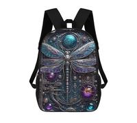 sinyumoney Sac À Dos Imprimé En 3D Pour Enfants Steampunk Dragonfly Sacs À Dos De Jour, Cartable, Sac À Dos Tendance, Sacs À Dos Décontractés Pour Écoliers Et Écolières 17inch