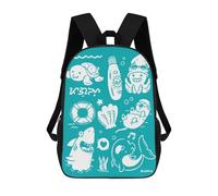 sinyumoney Sac À Dos Imprimé En 3D Pour Enfants Swimming Animals, Sac À Dos Tendance Pour L'école, Les Voyages Et Les Loisirs, Grand Sac À Dos Pour Garçons Et Filles 17inch