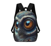 sinyumoney Sac À Dos Imprimé En 3D Pour Enfants The Big Eyes Bird, Sac À Dos Tendance Pour L'école, Les Voyages Et Les Loisirs, Grand Sac À Dos Pour Garçons Et Filles 17inch