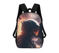 sinyumoney Sac À Dos Imprimé En 3D Pour Enfants The Last Astronaut Sac À Dos Scolaire Grande Capacité Pour Les Voyages, Idéal Pour Les Garçons Du Primaire Et Du Collège 17inch