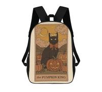 sinyumoney Sac À Dos Imprimé En 3D Pour Enfants The Pumpkin King, Sac À Dos Tendance Pour L'école, Les Voyages Et Les Loisirs, Grand Sac À Dos Pour Garçons Et Filles 17inch