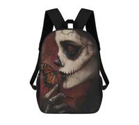 sinyumoney Sac À Dos Imprimé En 3D Pour Enfants The Silence Between Life And Death, Sac À Dos Tendance Pour L'école, Les Voyages Et Les Loisirs, Grand Sac À Dos Pour Garçons Et Filles 17inch
