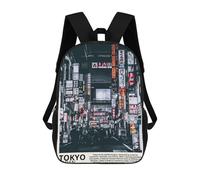 sinyumoney Sac À Dos Imprimé En 3D Pour Enfants Tokyo Japan, Sac À Dos Tendance Pour L'école, Les Voyages Et Les Loisirs, Grand Sac À Dos Pour Garçons Et Filles 17inch