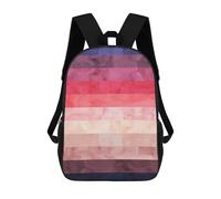 sinyumoney Sac À Dos Imprimé En 3D Pour Enfants Watercolor Landscape A1, Sac À Dos Tendance Pour L'école, Les Voyages Et Les Loisirs, Grand Sac À Dos Pour Garçons Et Filles 17inch