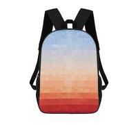 sinyumoney Sac À Dos Imprimé En 3D Pour Enfants Watercolor Landscape, Sac À Dos Tendance Pour L'école, Les Voyages Et Les Loisirs, Grand Sac À Dos Pour Garçons Et Filles 17inch