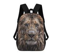 sinyumoney Sac À Dos Imprimé En 3D Pour Enfants Wet Lion CloseUp Sac À Dos Scolaire Grande Capacité Pour Les Voyages, Idéal Pour Les Garçons Du Primaire Et Du Collège 17inch