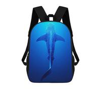 sinyumoney Sac À Dos Imprimé En 3D Pour Enfants Whale Shark Underwater, Sac À Dos Tendance Pour L'école, Les Voyages Et Les Loisirs, Grand Sac À Dos Pour Garçons Et Filles 17inch