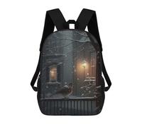 sinyumoney Sac À Dos Imprimé En 3D Pour Enfants Winter IV, Sac À Dos Tendance Pour L'école, Les Voyages Et Les Loisirs, Grand Sac À Dos Pour Garçons Et Filles 17inch