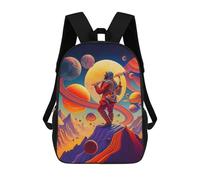 sinyumoney Sac À Dos Imprimé En 3D Space Musician -1 Sacs D'école Pour Enfants, Sacs À Dos Grande Capacité Pour Les Voyages, Sacs À Livres Tendance, Sac À Dos Garçon Fille 17inch