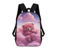 sinyumoney Sac À Dos Imprimé En 3D Teddy Bear Dreamland Sacs D'école Pour Enfants, Sacs À Dos Grande Capacité Pour Les Voyages, Sacs À Livres Tendance, Sac À Dos Garçon Fille 17inch