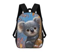 sinyumoney Sac À Dos Imprimé En 3D Winter Koala in Tree Sacs D'école Pour Enfants, Sacs À Dos Grande Capacité Pour Les Voyages, Sacs À Livres Tendance, Sac À Dos Garçon Fille 17inch