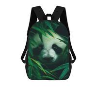 sinyumoney Sac À Dos Pour Enfants, Amazon Panda Bamboo Haven Sac D'école Grande Capacité Pour Élèves, Sacs À Dos Pour Garçons, Filles, Adultes Et Adolescents 17inch