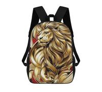 sinyumoney Sac à dos pour enfants, cartable militaire girafe portrait, grande capacité, sac à dos pour étudiants, sac à dos pour garçons, filles, adultes, adolescents, Style 23, 17"