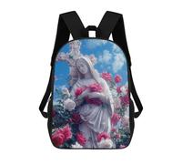 sinyumoney Sac À Dos Pour Enfants, Christ Poster Catholic 6 Sac D'école Grande Capacité Pour Élèves, Sacs À Dos Pour Garçons, Filles, Adultes Et Adolescents 17inch