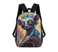 sinyumoney Sac À Dos Pour Enfants Colorful Fantasy Creature -2 Garçons Et Filles, Sac À Dos De Voyage Pour Adolescents 17inch