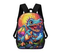 sinyumoney Sac À Dos Pour Enfants Colorful Fantasy Dragon Garçons Et Filles, Sac À Dos De Voyage Pour Adolescents 17inch
