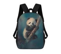 sinyumoney Sac À Dos Pour Enfants, Cute Panda Cub Sac D'école Grande Capacité Pour Élèves, Sacs À Dos Pour Garçons, Filles, Adultes Et Adolescents 17inch